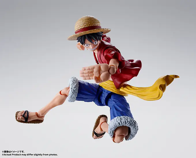 One Piece S.H.Figuarts Monkey D. Luffy New World Figure | Tamashii Nations photo 2