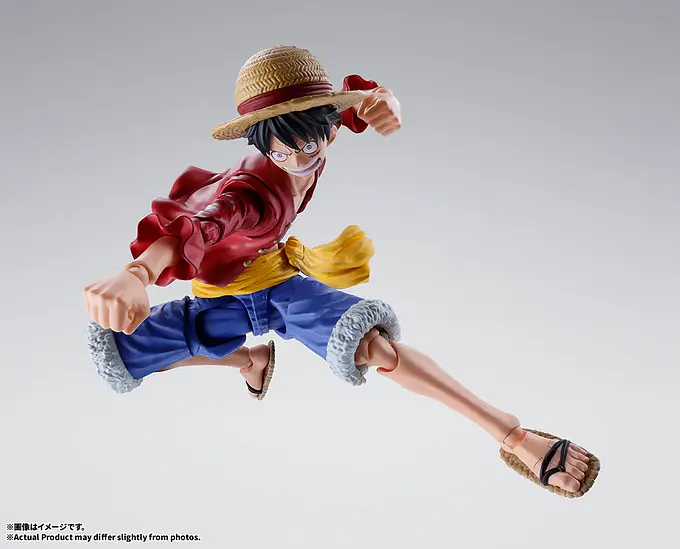 One Piece S.H.Figuarts Monkey D. Luffy New World Figure | Tamashii Nations photo 4