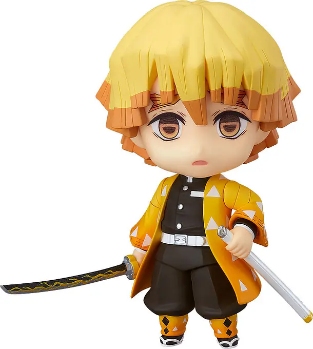 Kimetsu no Yaiba: Demon Slayer Nendoroid Action Figure Zenitsu Agatsuma 10 cm - Good Smile Company
