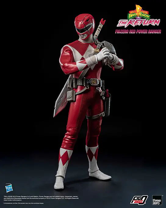 Mighty Morphin Power Rangers: The Return FigZero 1/6 Red Power Ranger Figure - threezero photo 9