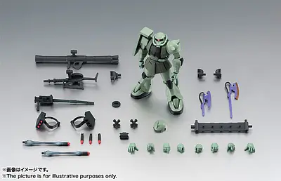 Mobile Suit Gundam Robot Spirits (Side MS) MS-06 Zaku II ver. A.N.I.M.E. Figure | Tamashii Nations