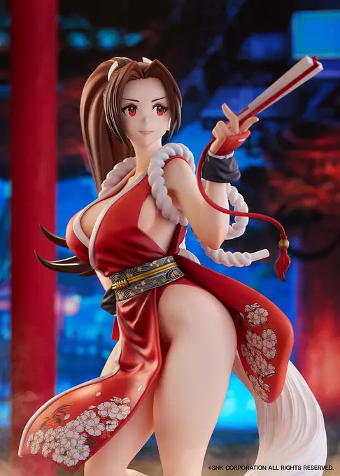 The King of Fighters XV PVC Figure 1/7 Mai Shiranui AmiAmi Limited Edition 26 cm photo 9
