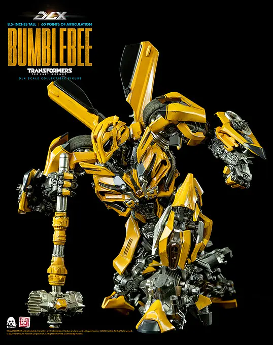 Transformers: The Last Knight DLX Bumblebee Action Figure 22 cm (2027 Reissue) | threezero photo 28