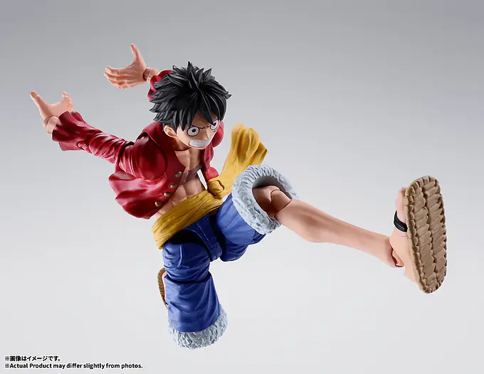 One Piece S.H.Figuarts Monkey D. Luffy New World Figure | Tamashii Nations photo 8