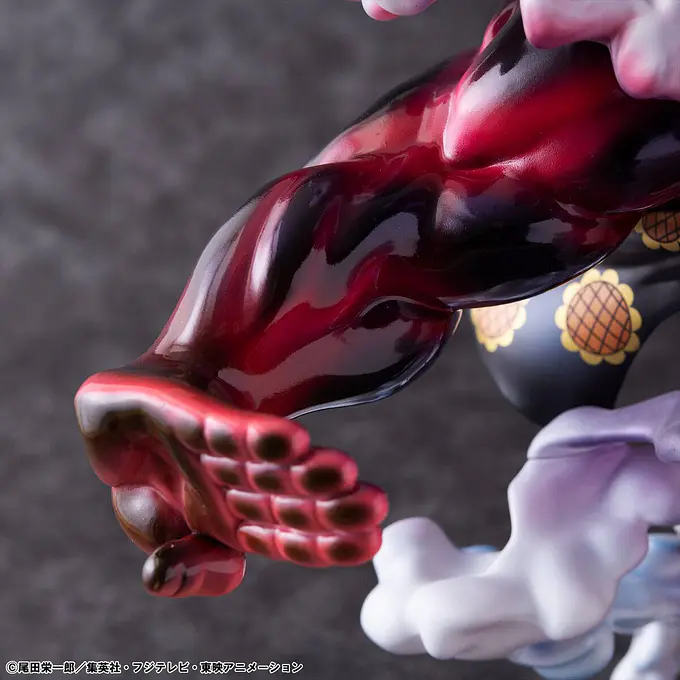 One Piece Monkey D. Luffy Gear 4 Boundman 10th Limited Ver. Portrait.Of.Pirates SA-MAXIMUM Statue 30 cm | MegaHouse photo 16