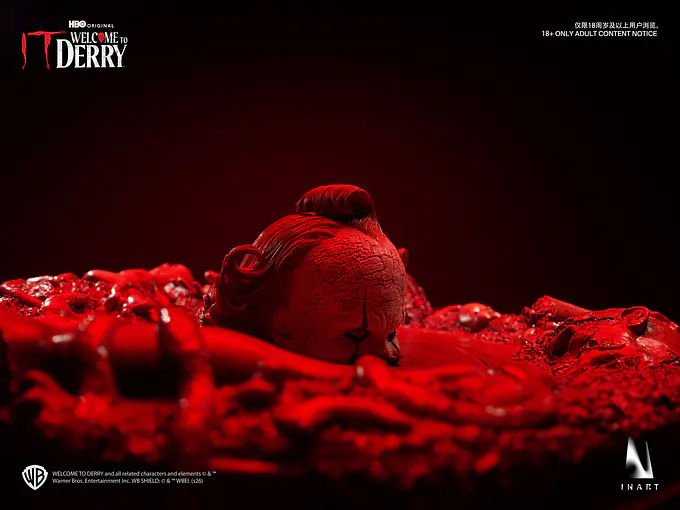 IT: Welcome to Derry Pennywise (Bloody Version) 1/6 Collectible Figure | INART photo 12