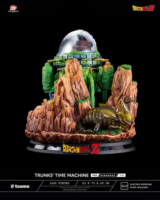 Dragon Ball Z HQS Dioramax Figure 1/6 Trunks' Time Machine - Tsume photo 4