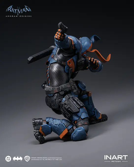 Batman: Arkham Origins Deathstroke Action Figure | INART photo 7