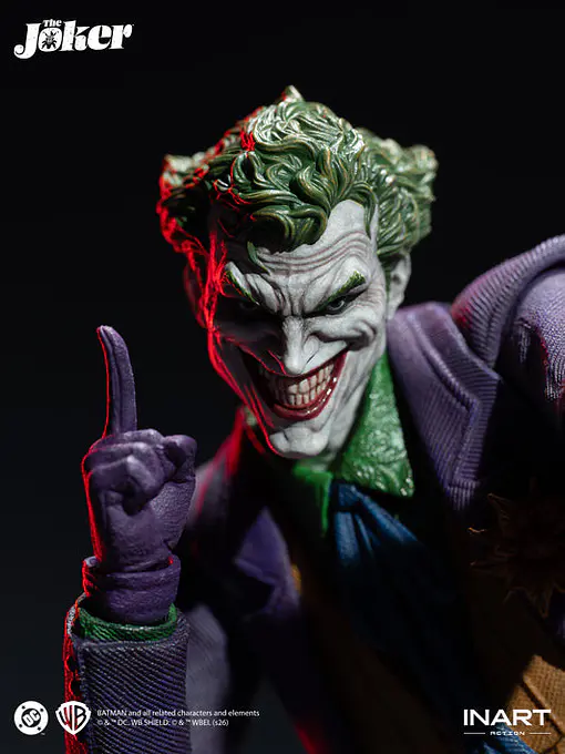 DC Comics The Joker 1/12 Action Figure | INART photo 2