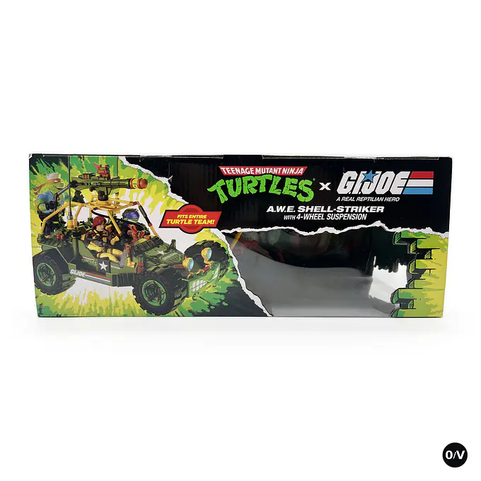 Teenage Mutant Ninja Turtles x G.I. Joe A.W.E. Shell-Striker Vehicle with Figure - Crossover Classics | Playmates Toys photo 5