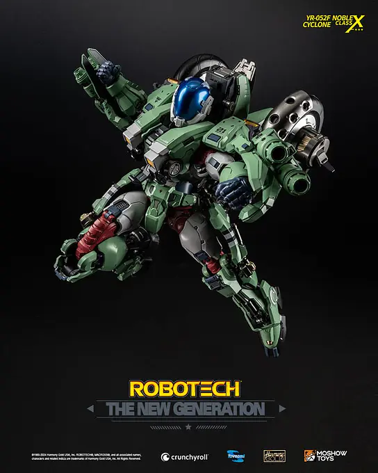 Robotech: The New Generation YR-052F Transformable Cyclone Figure photo 11