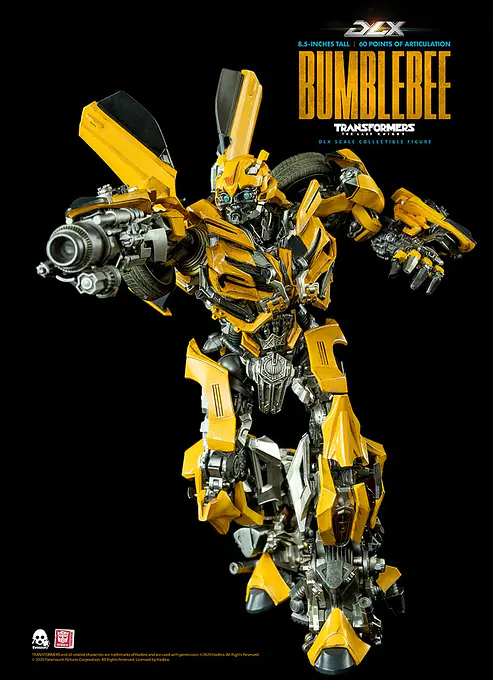 Transformers: The Last Knight DLX Bumblebee Action Figure 22 cm (2027 Reissue) | threezero photo 24