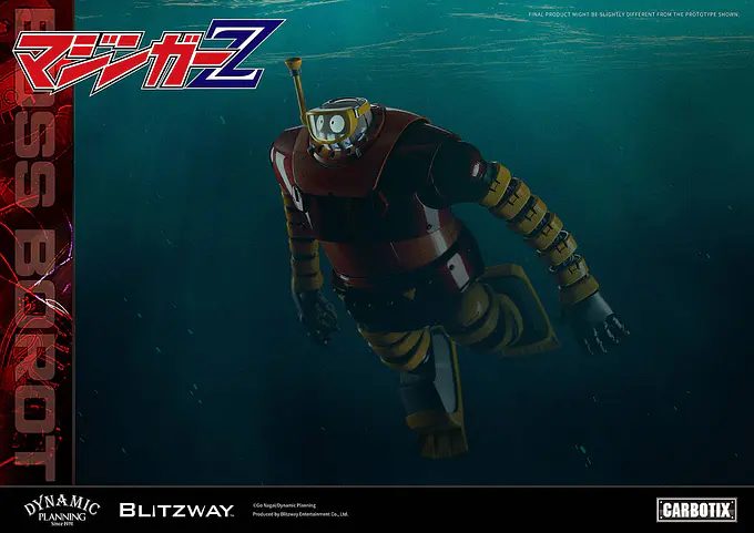 Mazinger Z Carbotix Action Figure Boss Borot (Reissue) | Blitzway photo 23