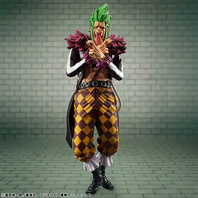 One Piece Portrait.Of.Pirates "Limited Edition" PVC Figure Bartolomeo the Cannibal (Limited Repeat) | MegaHouse - alternate view