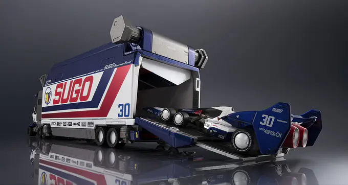 Future GPX Cyber Formula Super Asurada 01 Circuit Mode & Sugo Legard 10V5000 Figure Set (Heritage Edition) photo 8