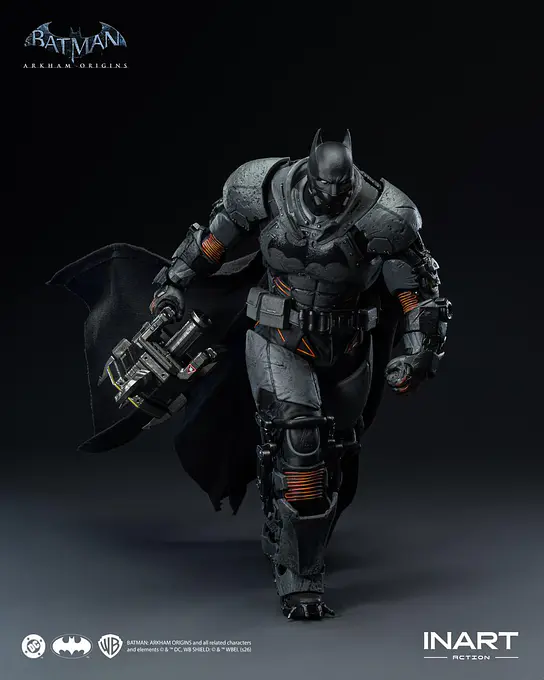 Batman: Arkham Origins Batman (XE Suit) Action Figure | INART photo 2