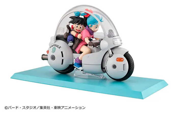 Dragon Ball Desktop Real McCoy PVC Figure Diorama 06 Son Goku & Bulma Limited Repeat Edition | MegaHouse photo 3