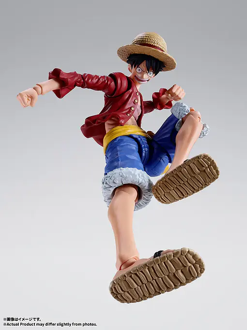 One Piece S.H.Figuarts Monkey D. Luffy New World Figure | Tamashii Nations photo 3