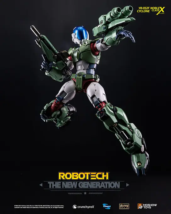 Robotech: The New Generation YR-052F Transformable Cyclone Figure photo 7