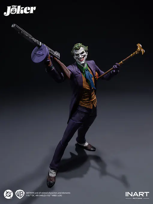 DC Comics The Joker 1/12 Action Figure | INART photo 4