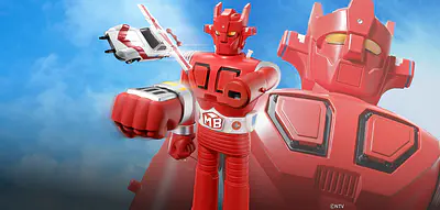 Super Robot Mach Baron Jumbo Machineder Action Figure Machbaron 60 cm - alternate view
