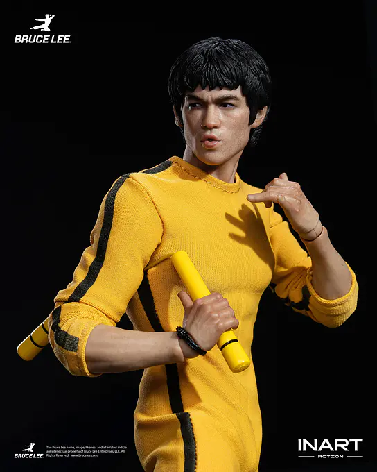 Bruce Lee (Yellow Jumpsuit) 1/12 Action Figure | INART photo 15
