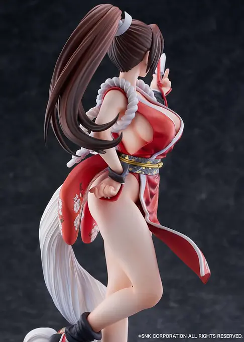 The King of Fighters XV PVC Figure 1/7 Mai Shiranui AmiAmi Limited Edition 26 cm photo 3