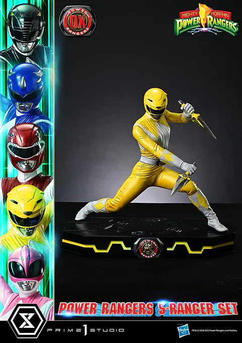 Mighty Morphin Power Rangers Premium Masterline Set of 5 Statues 1/4 Deluxe Bonus Version 62 cm - Prime 1 Studio photo 19