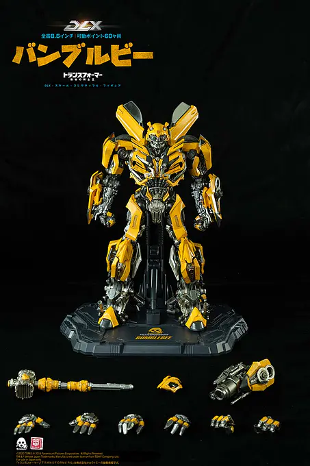 Transformers: The Last Knight DLX Bumblebee Action Figure 22 cm (2027 Reissue) | threezero photo 2