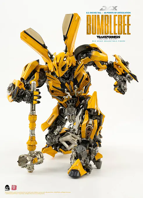 Transformers: The Last Knight DLX Bumblebee Action Figure 22 cm (2027 Reissue) | threezero photo 14