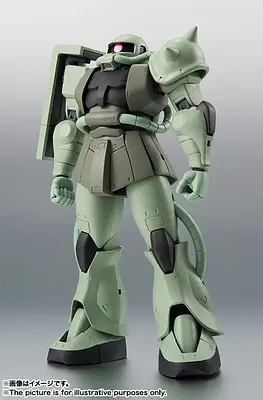 Mobile Suit Gundam Robot Spirits (Side MS) MS-06 Zaku II ver. A.N.I.M.E. Figure | Tamashii Nations - alternate view