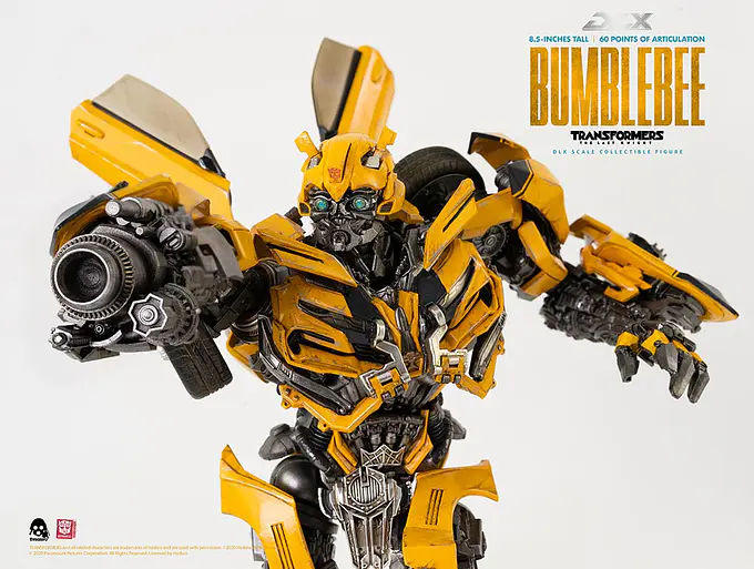 Transformers: The Last Knight DLX Bumblebee Action Figure 22 cm (2027 Reissue) | threezero photo 9