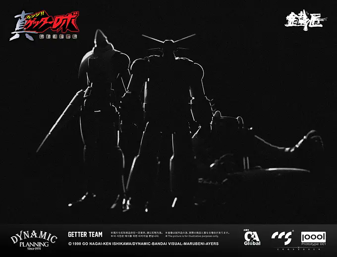 Getter Robo Armageddon Alloy Action Figure Set Getter Team | CCSTOYS photo 11