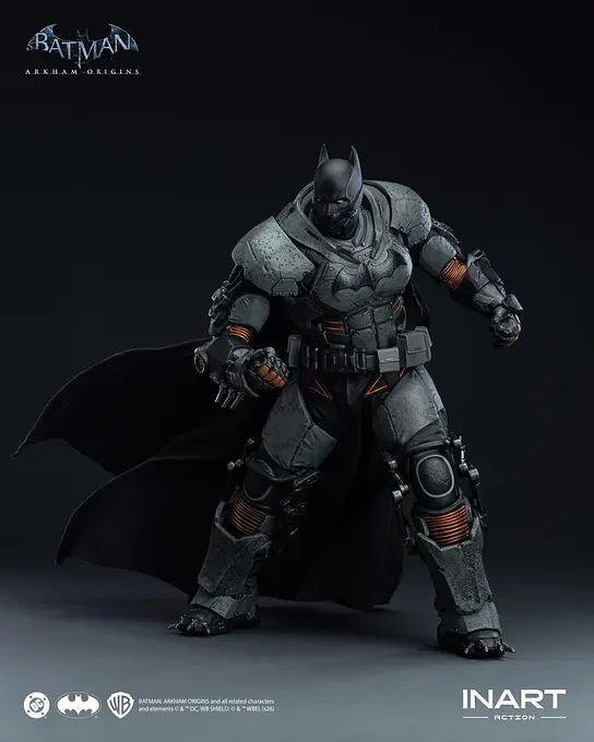 Batman: Arkham Origins Batman (XE Suit) Action Figure | INART photo 3