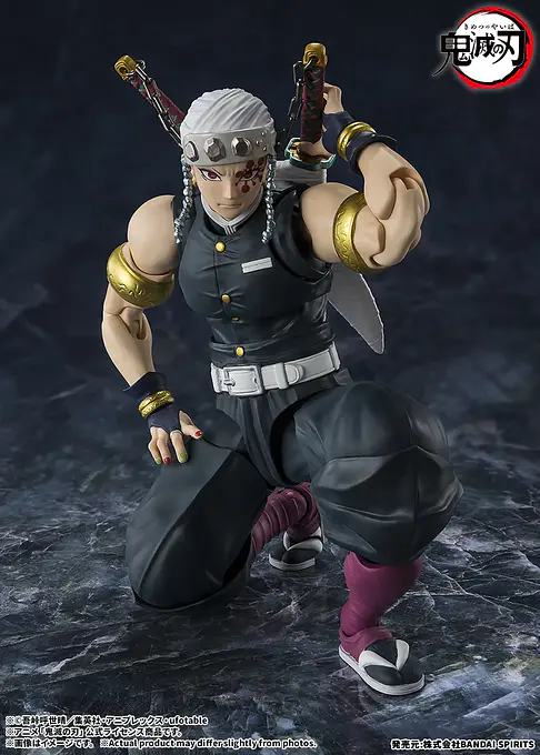 Demon Slayer S.H.Figuarts Tengen Uzui Figure | Tamashii Nations photo 7