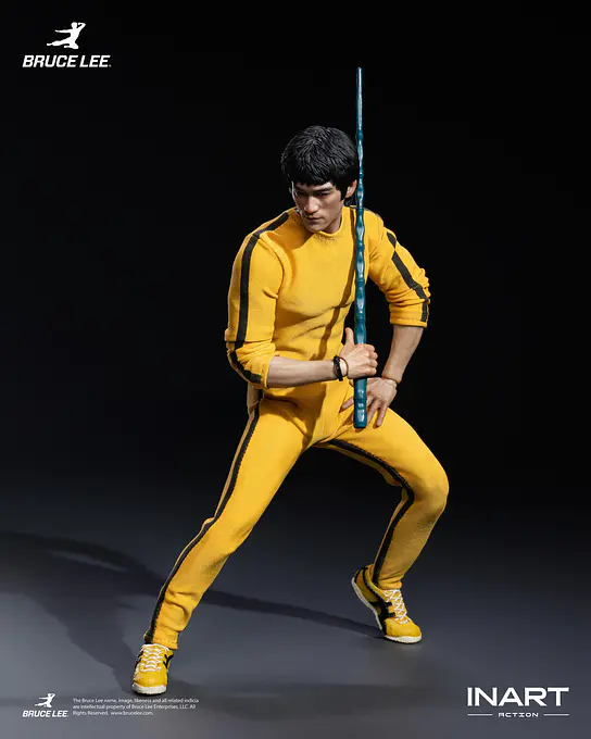 Bruce Lee (Yellow Jumpsuit) 1/12 Action Figure | INART photo 12
