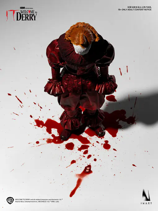 IT: Welcome to Derry Pennywise (Bloody Version) 1/6 Collectible Figure | INART photo 11