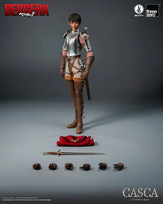 Berserk Casca (Golden Age) 1/6 Scale Action Figure 28 cm | threezero