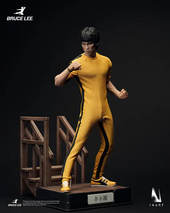 Bruce Lee (Yellow Jumpsuit) 1/6 Collectible Figure | INART photo 6