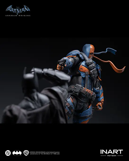 Batman: Arkham Origins Deathstroke Action Figure | INART photo 13