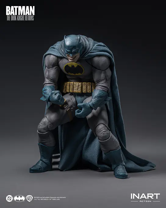 Batman: The Dark Knight Returns Batman (Blue Suit) Action Figure | INART photo 6