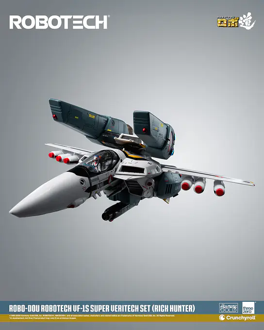 ROBO-DOU Robotech VF-1S Super Veritech Set (Rick Hunter) Figure - threezero photo 36