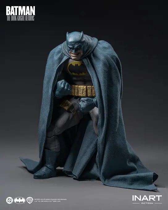 Batman: The Dark Knight Returns Batman (Blue Suit) Action Figure | INART photo 4