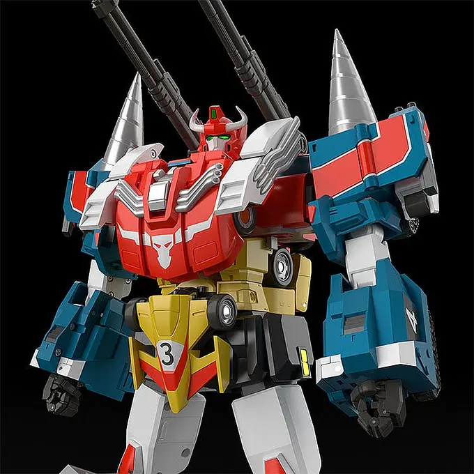The Brave Fighter of Legend Da-Garn Land Bison Action Figure (The Gattai) photo 4