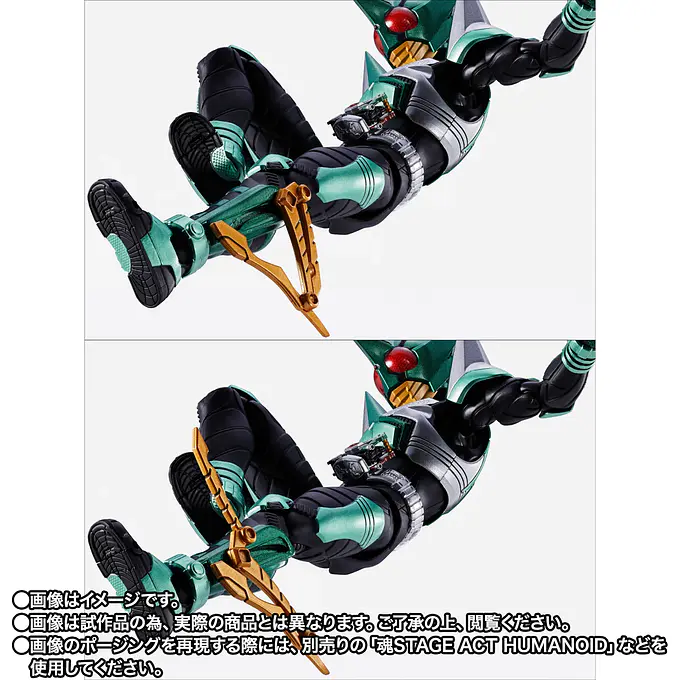 Kamen Rider Kabuto S.H.Figuarts KickHopper and PunchHopper 20th Anniversary Figure Set | Tamashii Nations photo 6