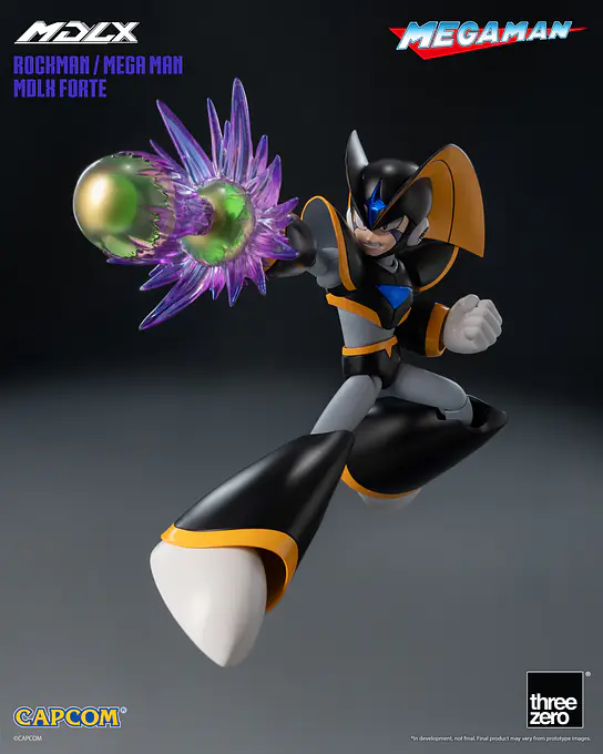 Mega Man MDLX Forte (Bass) Action Figure 10 cm | threezero photo 10