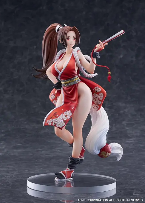 The King of Fighters XV PVC Figure 1/7 Mai Shiranui AmiAmi Limited Edition 26 cm photo 2