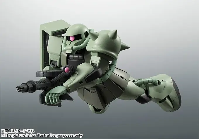 Mobile Suit Gundam Robot Spirits (Side MS) MS-06 Zaku II ver. A.N.I.M.E. Figure | Tamashii Nations photo 10