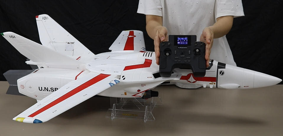 Robotech VF-1J Veritech Fighter 1/13.5 Remote Control Model Aircraft | Areswei
