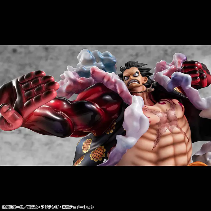 One Piece Monkey D. Luffy Gear 4 Boundman 10th Limited Ver. Portrait.Of.Pirates SA-MAXIMUM Statue 30 cm | MegaHouse photo 11